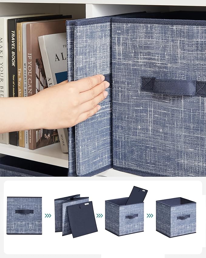 SONGMICS Storage Cubes, 11-Inch Non-Woven Fabric Bins - Image 6