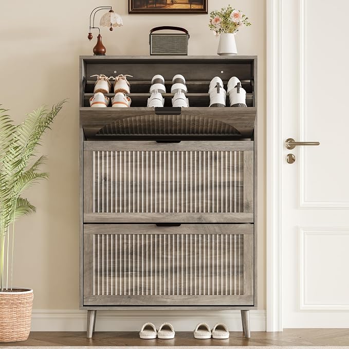 BORNOON Shoe Cabinet for Entryway - Image 7