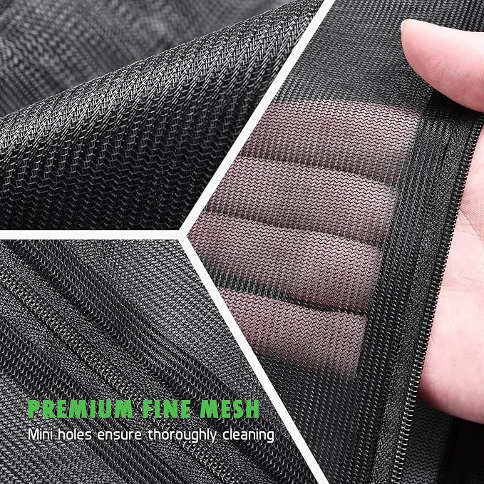 2 Pack Mesh Laundry Bags 24 x 32 inch Laundry Garment Bag Mesh Large Lingerie - Image 4