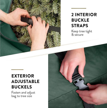 ZOBER 600D Oxford Fabric Rolling Christmas Tree Storage Bag - Image 4