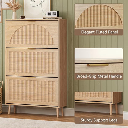 BORNOON Shoe Cabinet for Entryway - Image 5