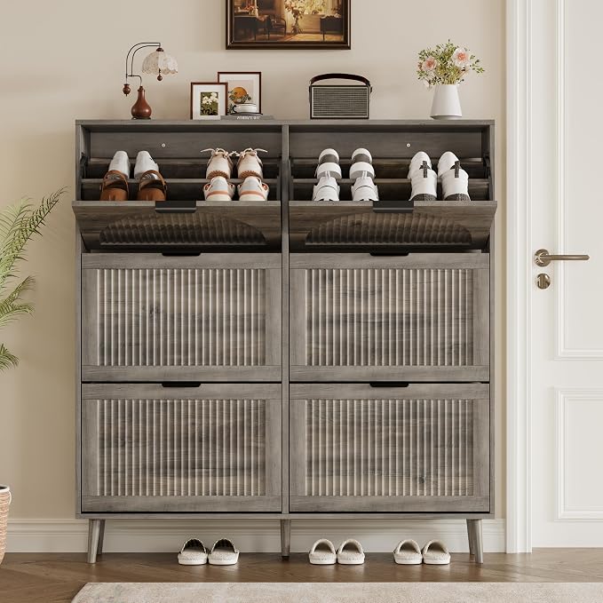 BORNOON Shoe Cabinet for Entryway - Image 7