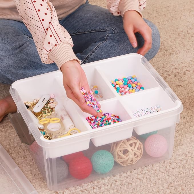 Citylife 17 QT Plastic Storage Box - Image 6