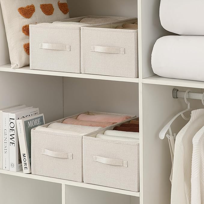 linen closet organizers and storage, Large Storage Baskets, clothes organizer - Image 4
