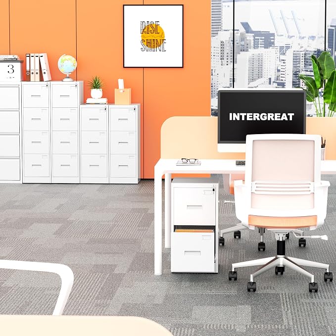 INTERGREAT 2 Drawers File Cabinet - Image 6