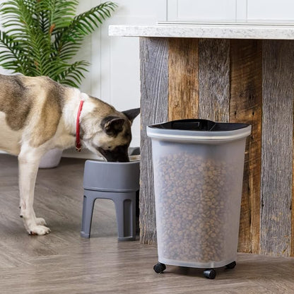 IRIS USA Pet Food Storage Container 25 lbs, Premium 60% Improved Airtight Seal - Image 10