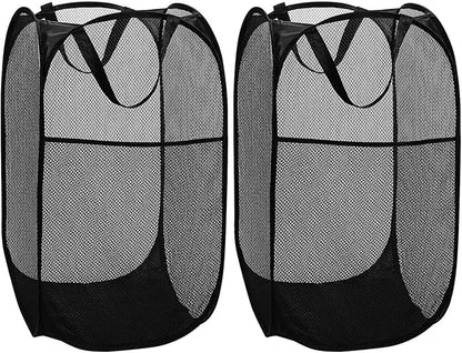BATTOO Deluxe Strong Mesh Pop up Laundry Hamper Basket by BATTOO