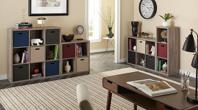 ClosetMaid 6 Cube Storage Shelf Organizer Bookshelf - Image 7