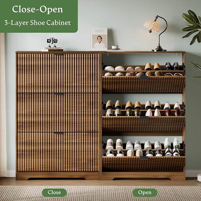 Xixini Shoe Storage Cabinet for Entryway - Image 7