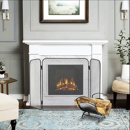 Fireplace Log Holder Folding Firewood Rack Indoor, Outdoor Firewood Rack - Image 9