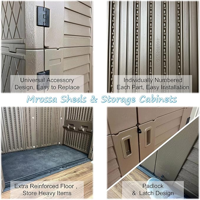 Sheds & Outdoor Storage, 52 Cu.ft Vertical Storage - Image 5