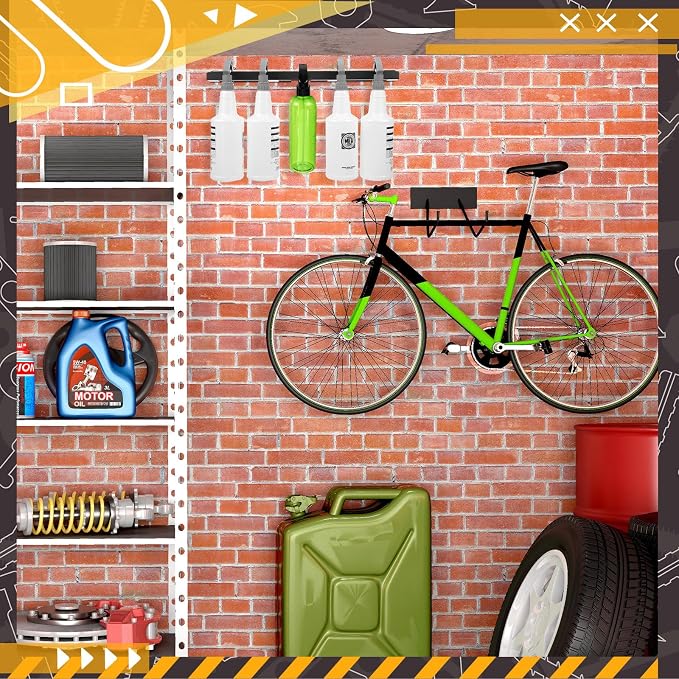 2 Pcs Spray Bottle Holder Wall Mounted Spray Bottle Storage Rack - Image 6