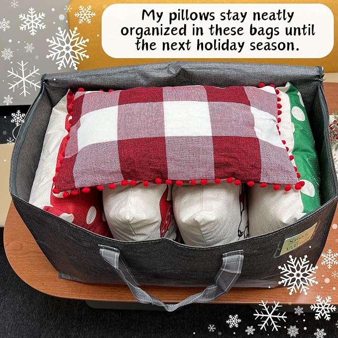 VENO 2 Pack Moving Bags and Large Christmas Storage Bins - Image 2