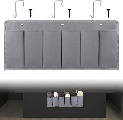 RV Shoe Pockets 6 Large Pockets Heavy Hanging Bedside Storage Organizer by RVZONE