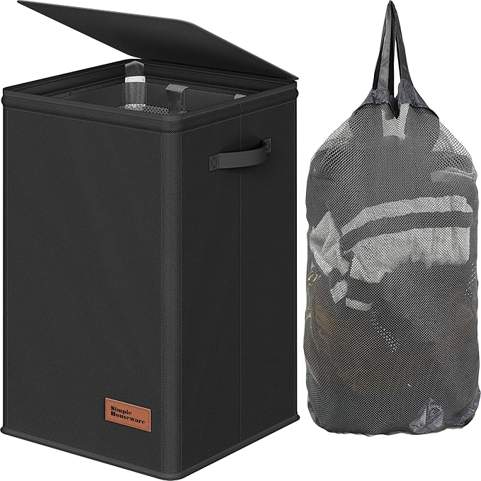 Simple Houseware Foldable Laundry Hamper Basket by SimpleHouseware