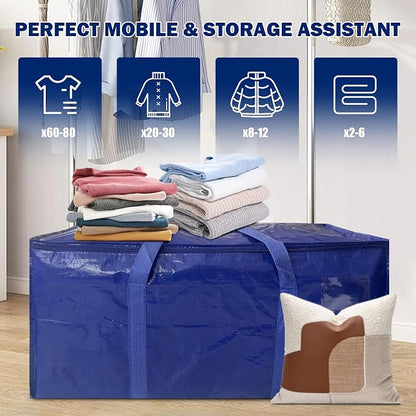 8 Pack Extra Heavy Duty Large Moving Bags - Image 6