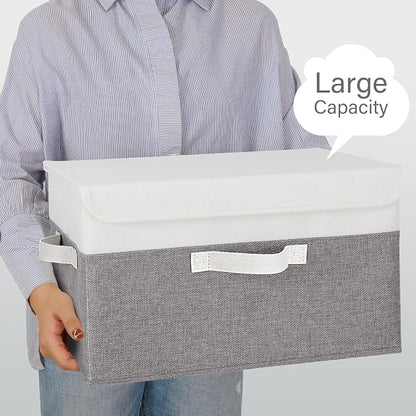 GRANNY SAYS Fabric Storage Boxes, Keepsake Box, Large Storage Bins - Image 7