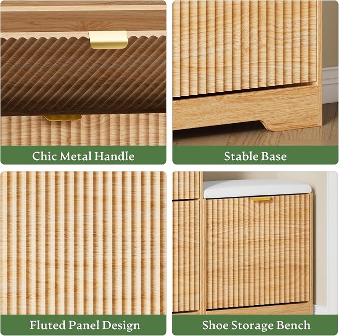 Xixini Shoe Storage Cabinet for Entryway - Image 5