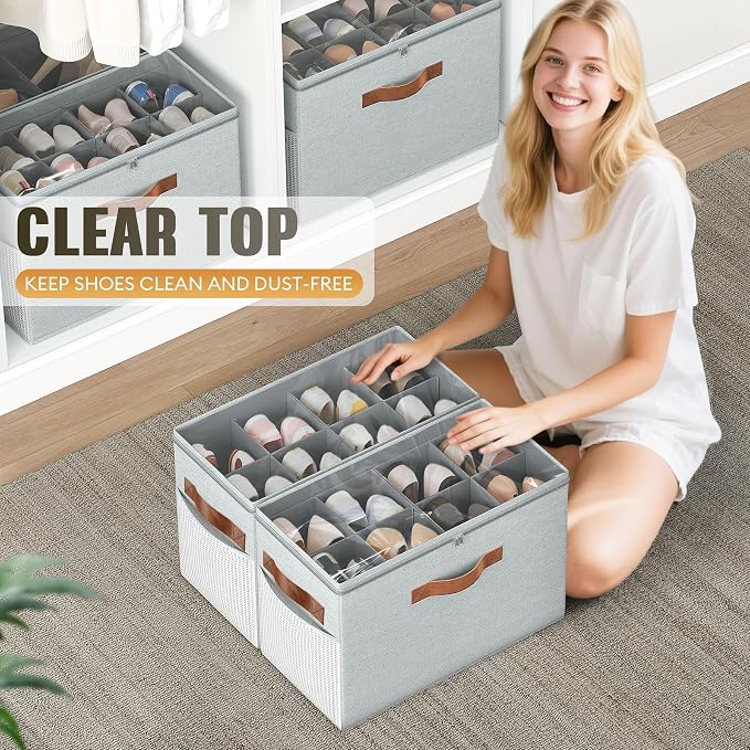Budding Joy 2 Pack Shoe Organizer - Image 6
