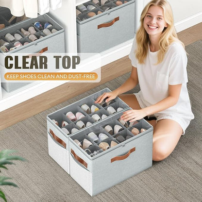Budding Joy 2 Pack Shoe Organizer - Image 6