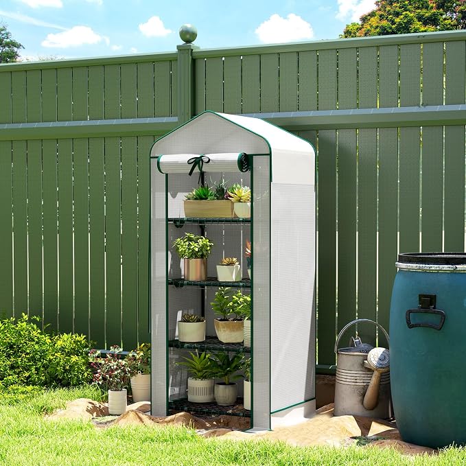 Mini Greenhouse, Plant Shelf Greenhouse - Image 4