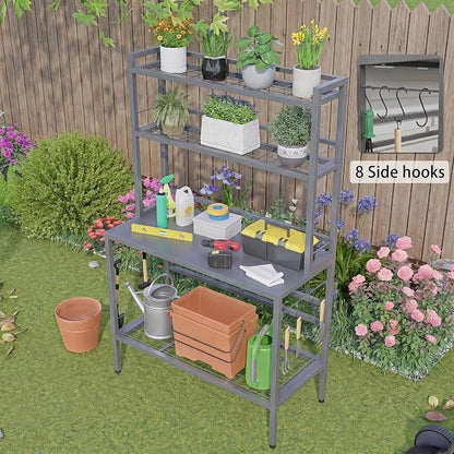 Outdoor Potting Bench Table - Image 8