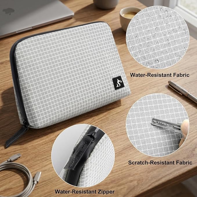 simtoper Electronic Organizer Travel Case – Waterproof Cable Bag - Image 3
