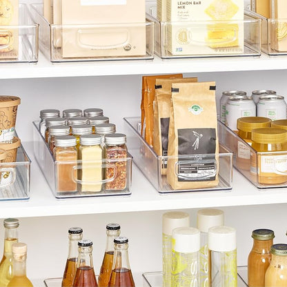 iDesign Slim Extra Long Clear Storage Bin, Kitchen or Pantry Organizer - Image 3