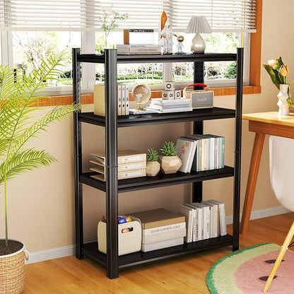 Storage Shelves, Garage Metal Shelving Unit, Adjustable, Double-Layer Column - Image 6