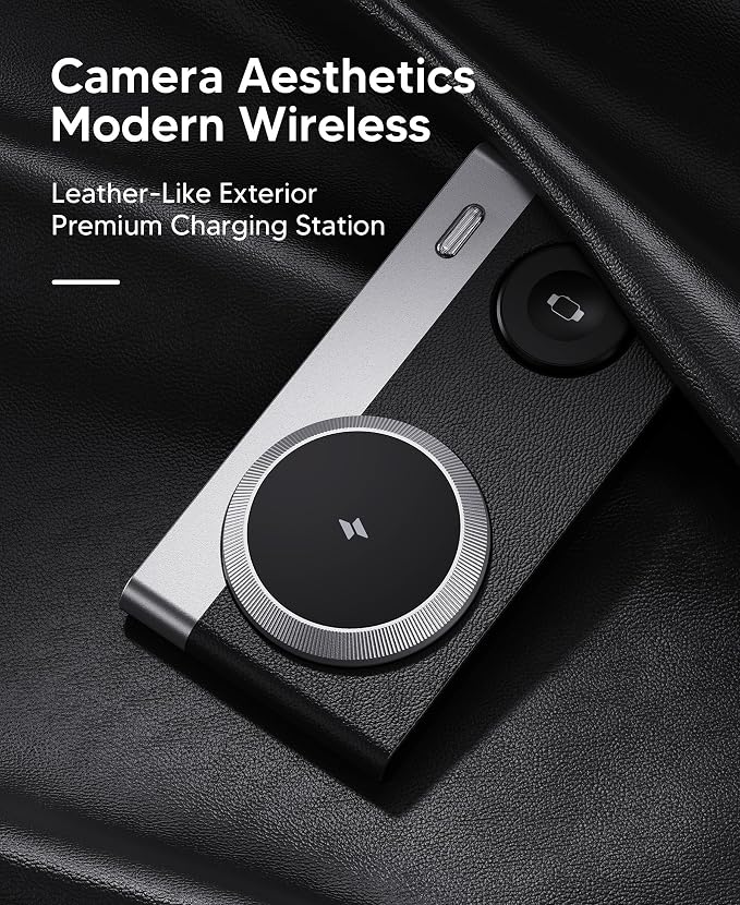Foldable 3 in 1 Magnetic Wireless Charging Station - Image 2