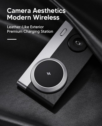 Foldable 3 in 1 Magnetic Wireless Charging Station - Image 2