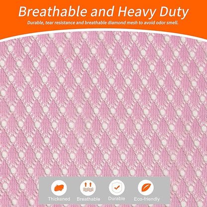 Polecasa Heavy Duty Diamond Mesh Laundry Bag, Breathable Mesh, Machine Washable - Image 2
