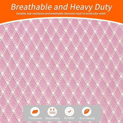 Polecasa 2 Pack Heavy Duty Diamond Mesh Laundry Bag, Breathable Mesh, Machine - Image 2