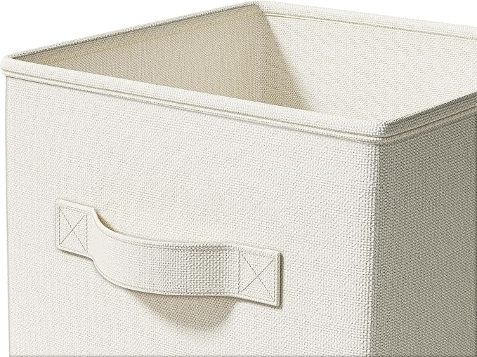 4 Pack Foldable Fabric Closet Storage Bins, 11Inch Organizer Cubes - Image 6