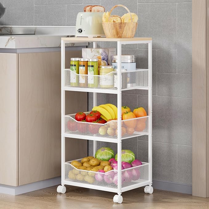 HapiRm Fruit Basket Kitchen Cart by HapiRm