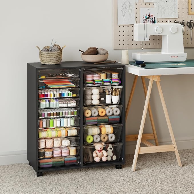 WOPITUES Mobile Storage Cabinet - Image 2