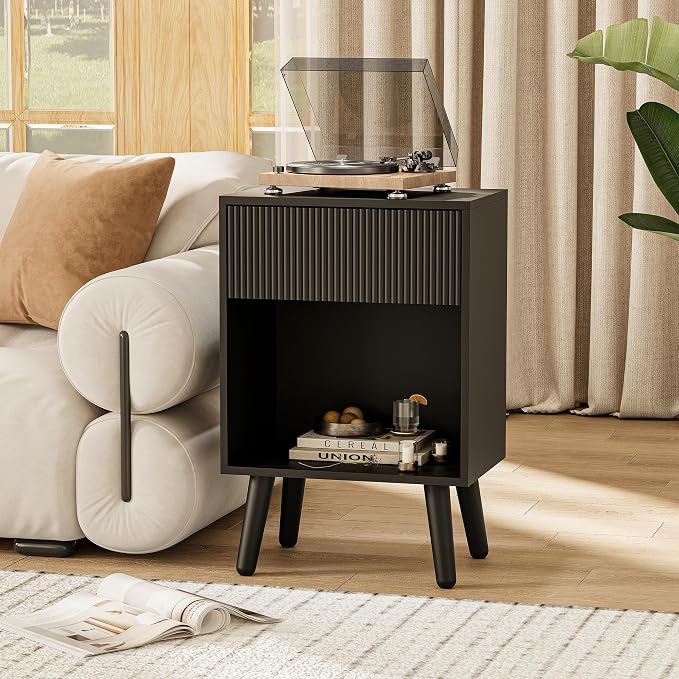 Nightstand, Modern Bedside Table - Image 8
