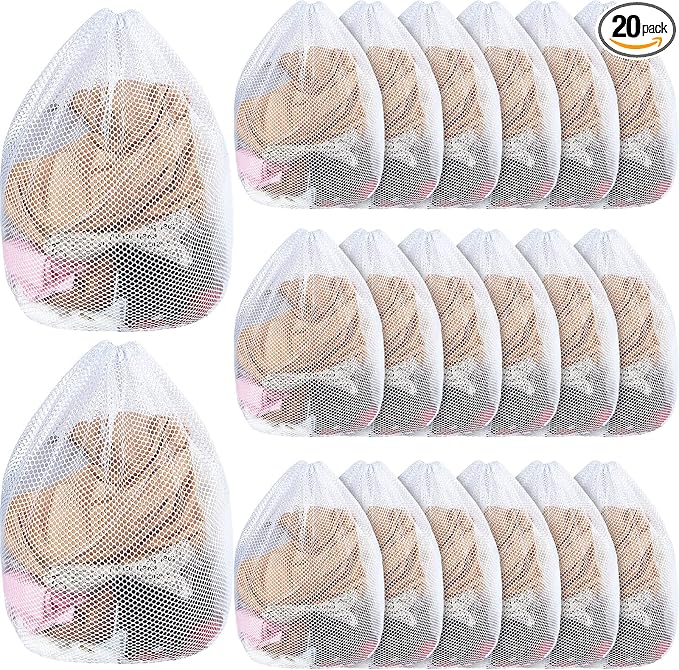 20 Pcs Mesh Laundry Bags Bulk by Nuenen