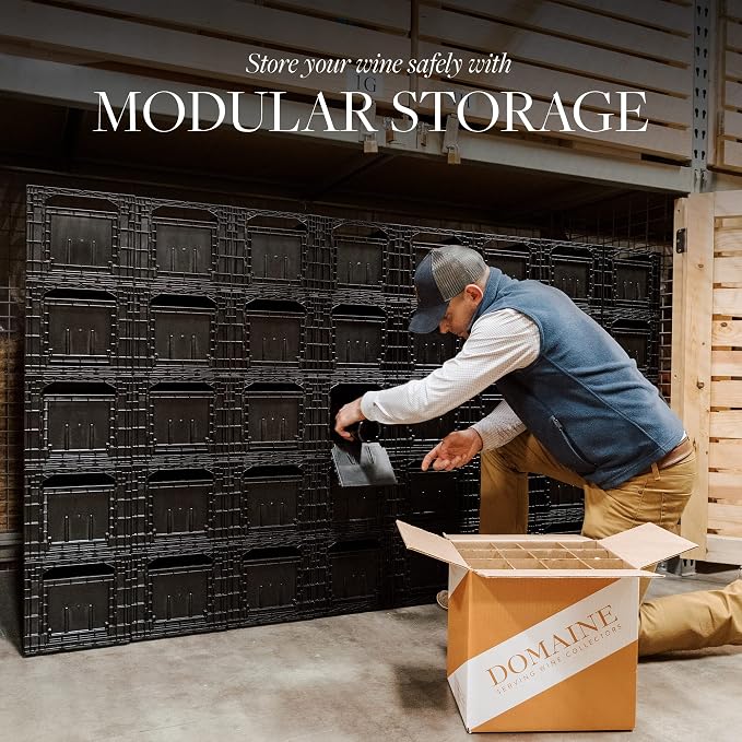 Flexible Wine Storage System for Wine Collectors | Front and Rear Access Door | - Image 4
