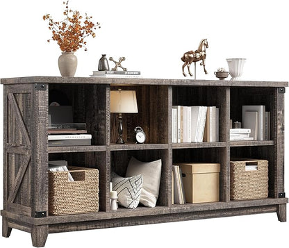 EnHomee 8 Cube Storage Organizer and Shelves, Cube Shelf Bookshelf by EnHomee