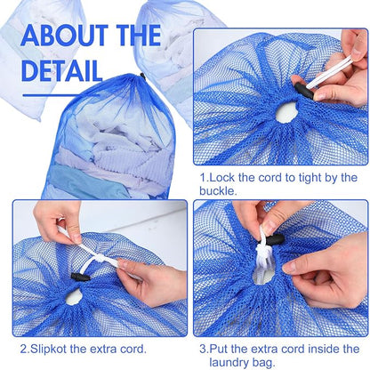 Berlune 30 Pack 24 x 36 Inches Large Mesh Bags - Image 3
