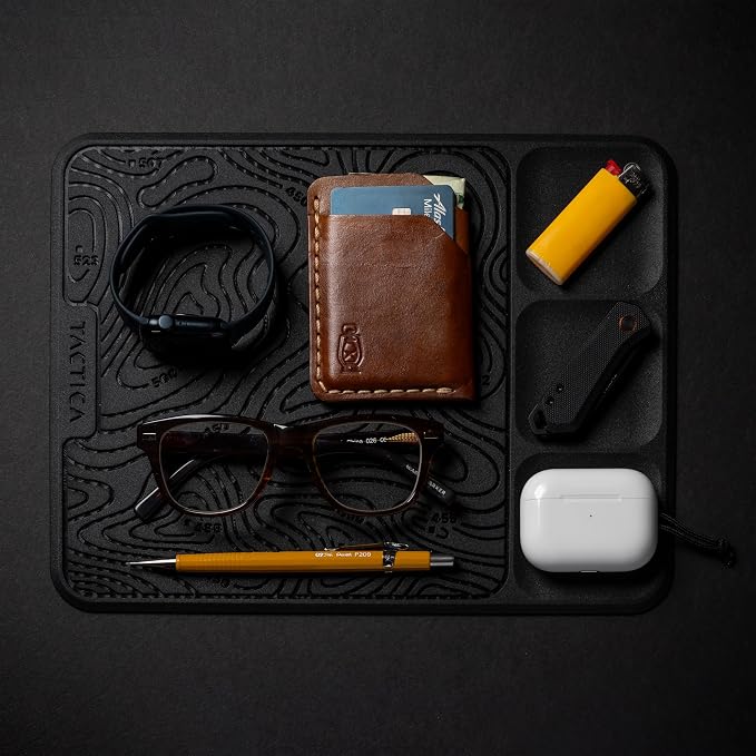 Tactica O.200 EDC Mat Catchall Tray, Durable TPU Valet Tray - Image 5