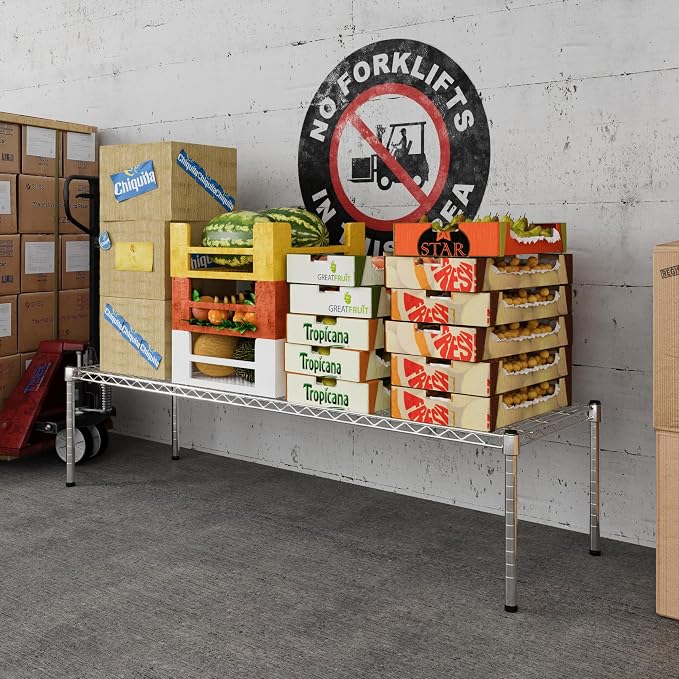 18" Deep x 60" Wide x 14" Height Wire Shelving Kit | 1-Tier | NSF Commercial - Image 2