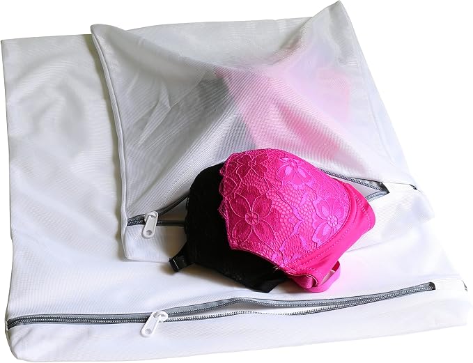 Simple Houseware Laundry Bra Lingerie Mesh Wash Bag - Image 3