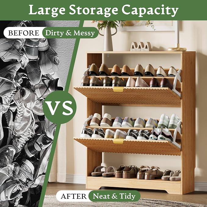 Xixini Shoe Storage Cabinet for Entryway - Image 6