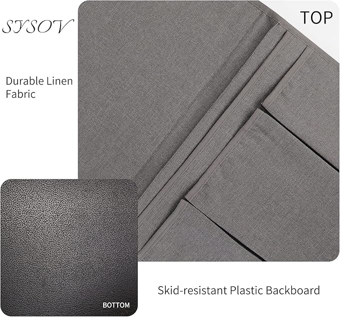 Bedside Caddy Bedside Storage Organizer Magazine Phone Tablet iPad Remote Holder - Image 2