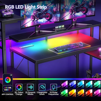 Korfile 48 Inch Gaming Desk - Image 4