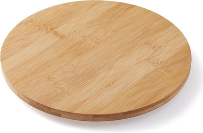 10 Inch Bamboo Lazy Susan Organizer Turntable by oridom