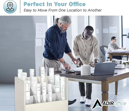 AdirOffice Adir Blue Print Storage Organizer - Image 8