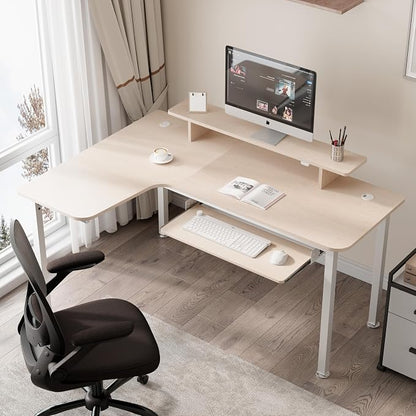 EUREKA ERGONOMIC Adjustable Keyboard Tray Under Desk, 28x11 Inch Large Slide - Image 6